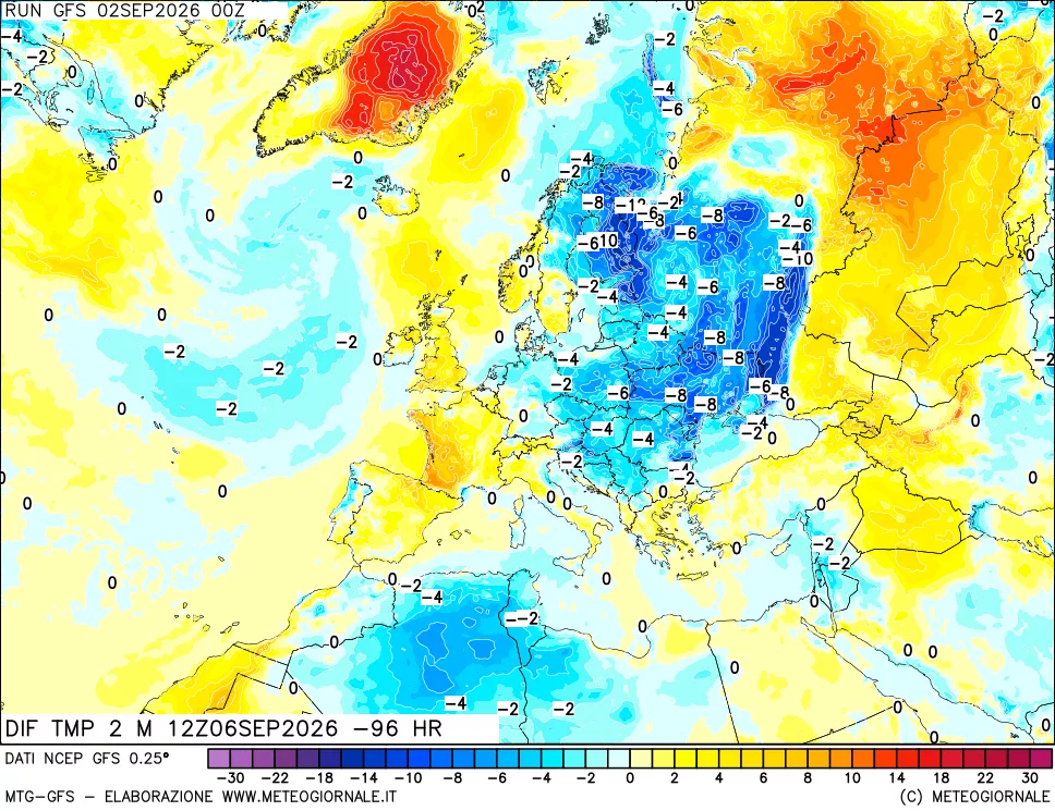 mappa Dif. Temp - Init
