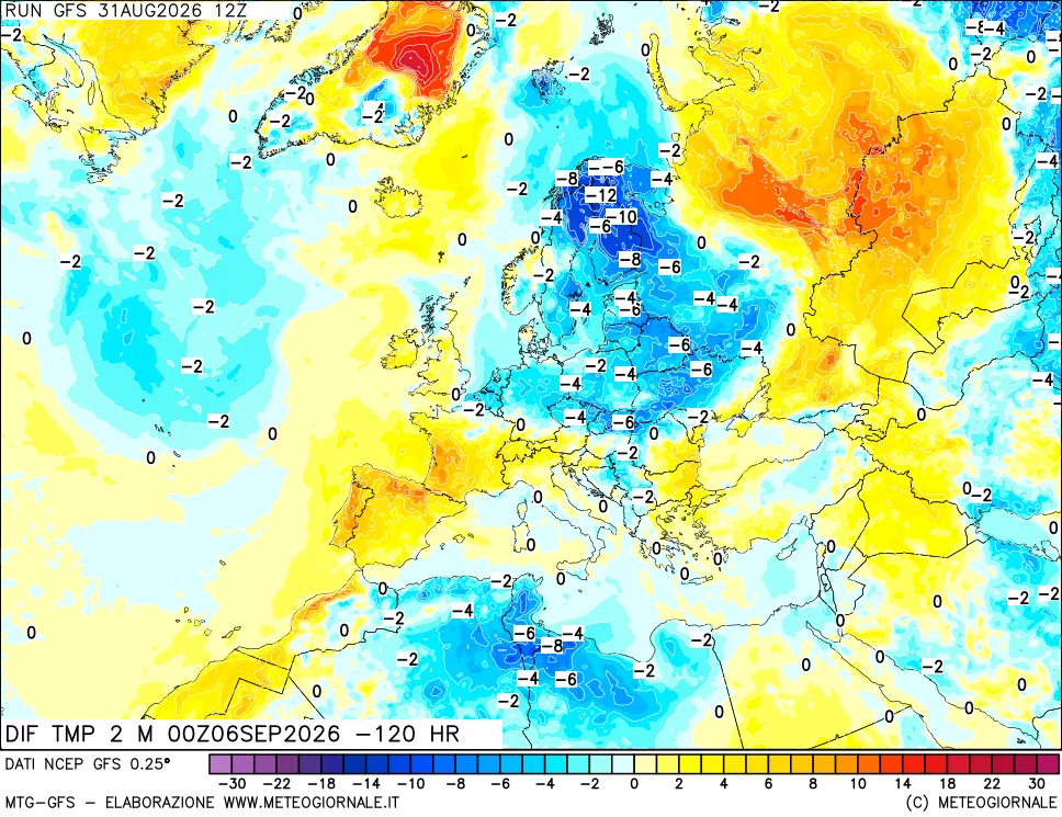 mappa Dif. Temp - Init