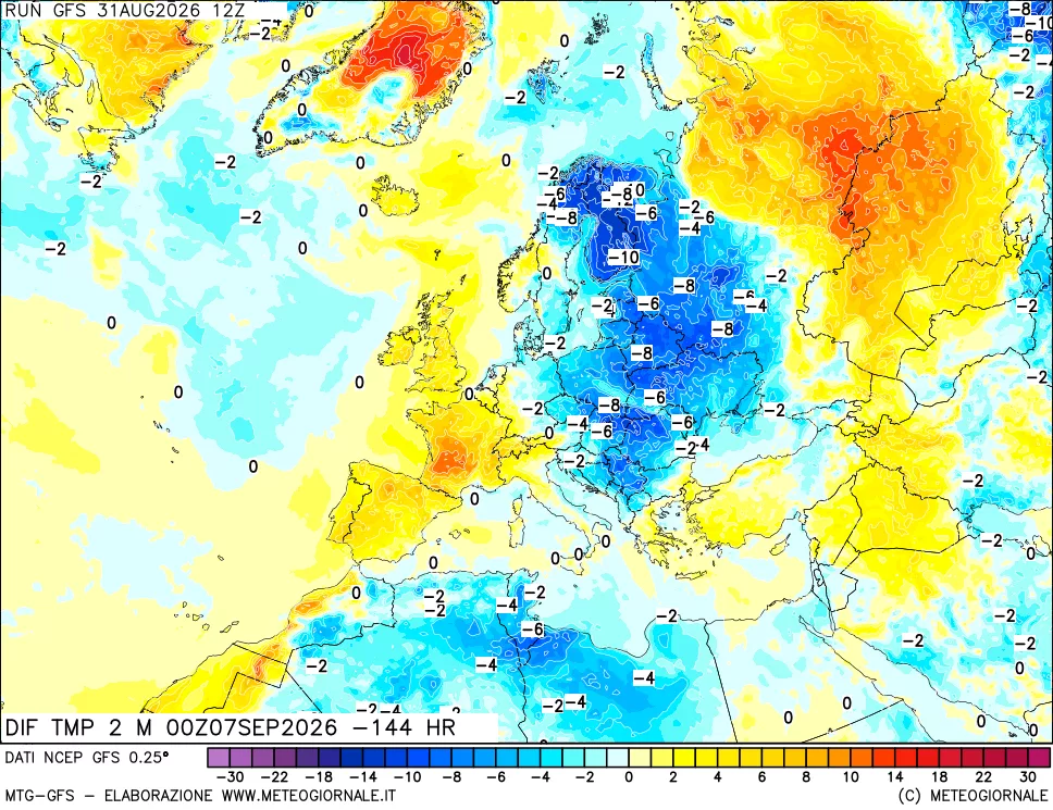 mappa Dif. Temp - Init