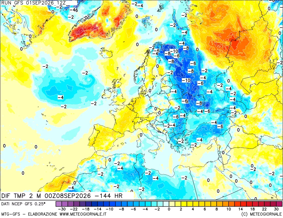 mappa Dif. Temp - Init