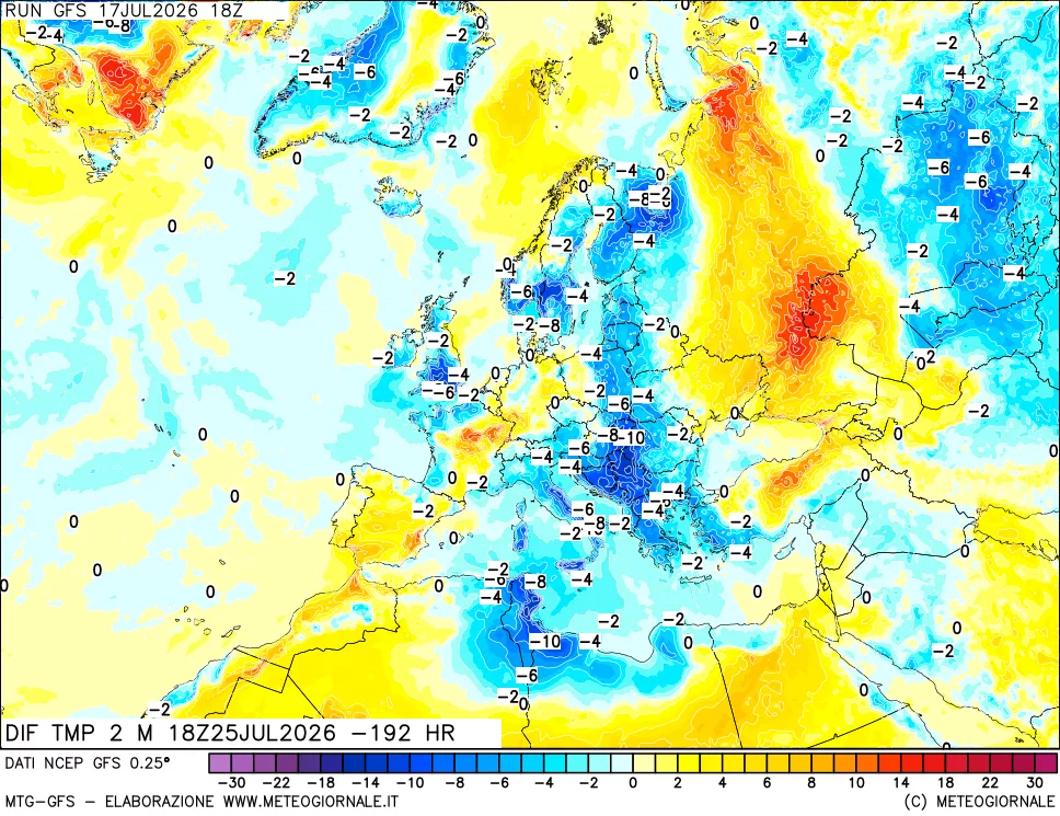 mappa Dif. Temp - Init
