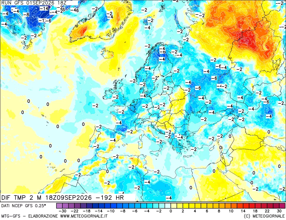 mappa Dif. Temp - Init
