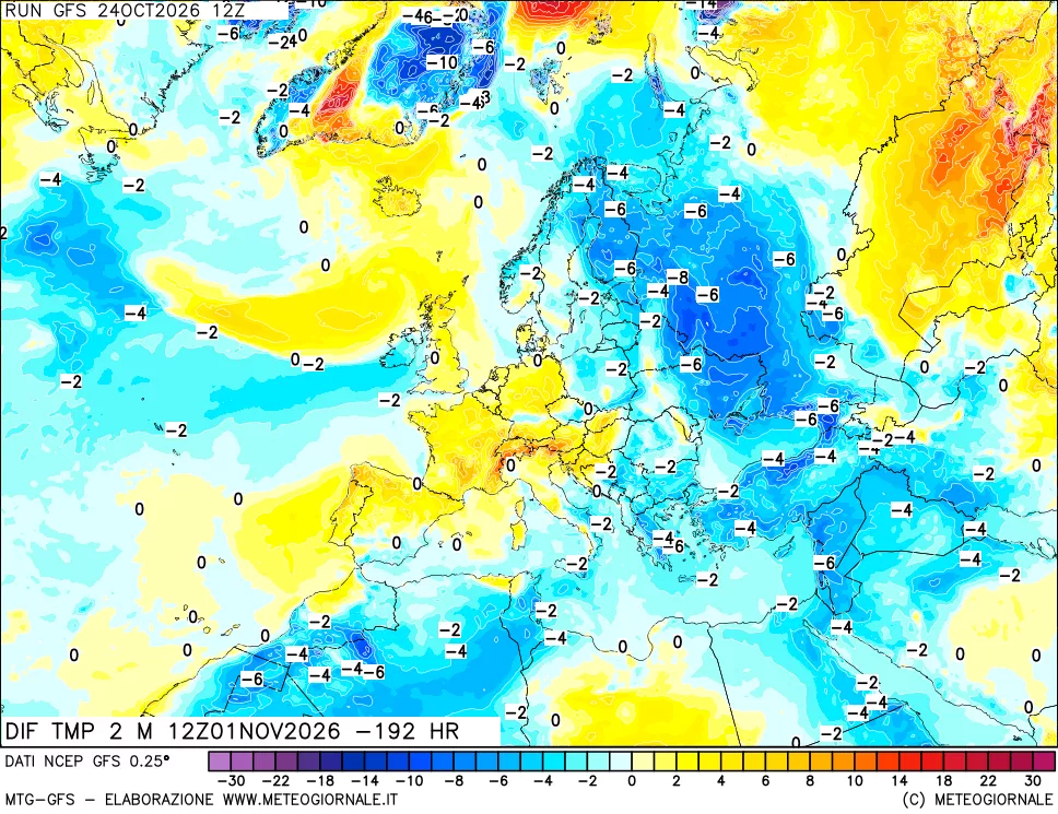 mappa Dif. Temp - Init