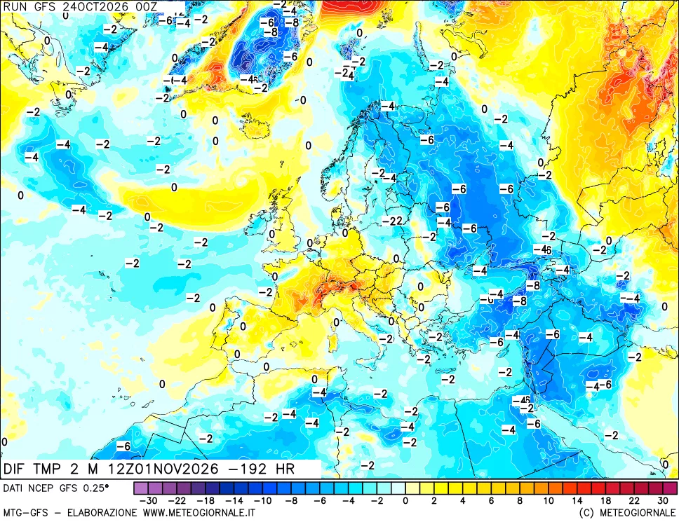 mappa Dif. Temp - Init