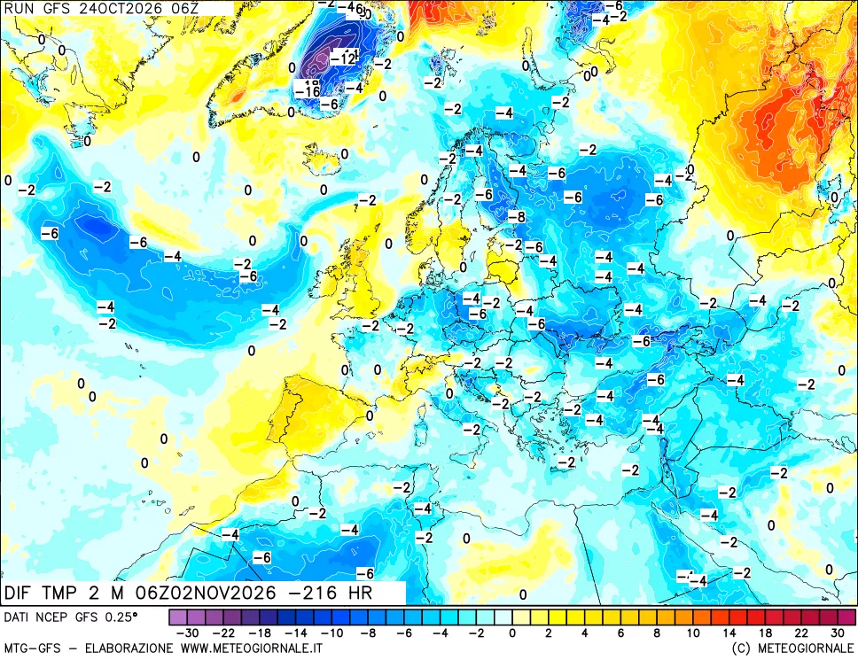 mappa Dif. Temp - Init