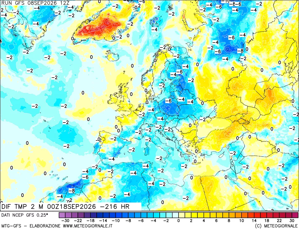 mappa Dif. Temp - Init