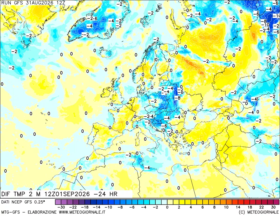 mappa Dif. Temp - Init