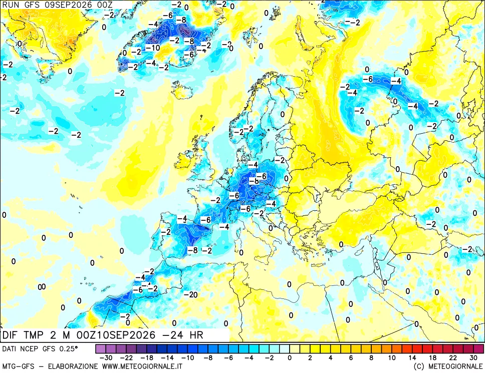 mappa Dif. Temp - Init