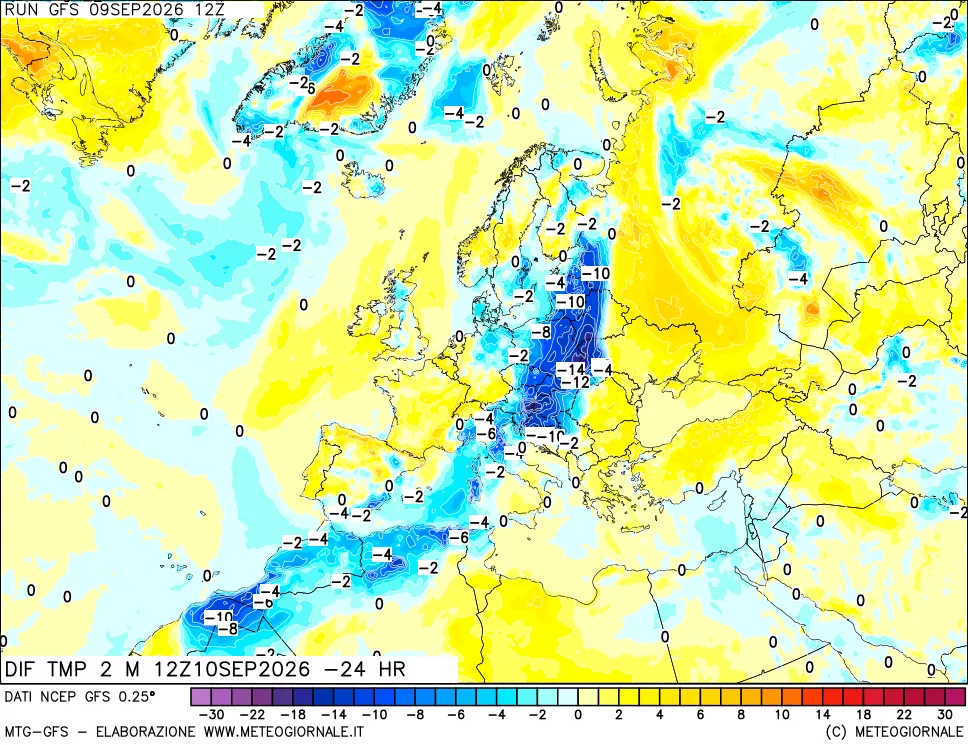 mappa Dif. Temp - Init