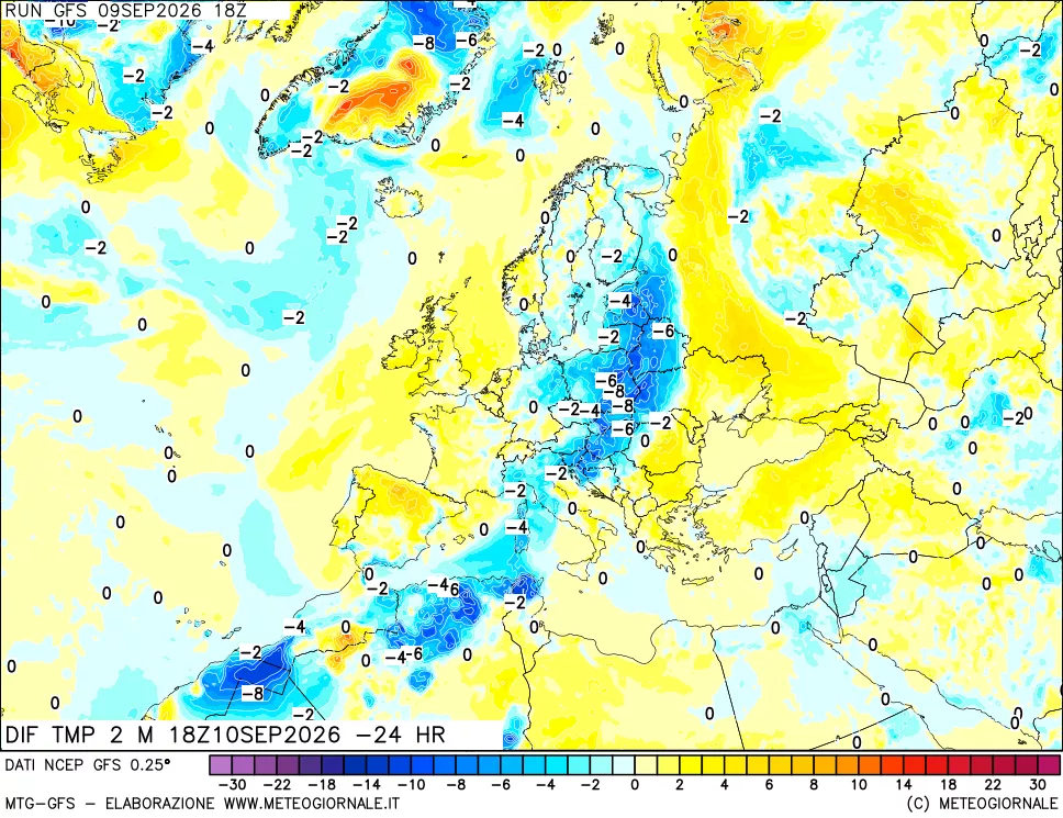 mappa Dif. Temp - Init