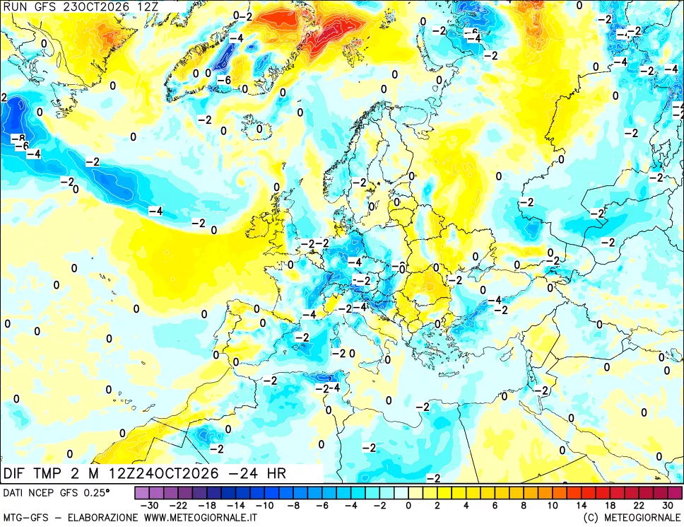 mappa Dif. Temp - Init