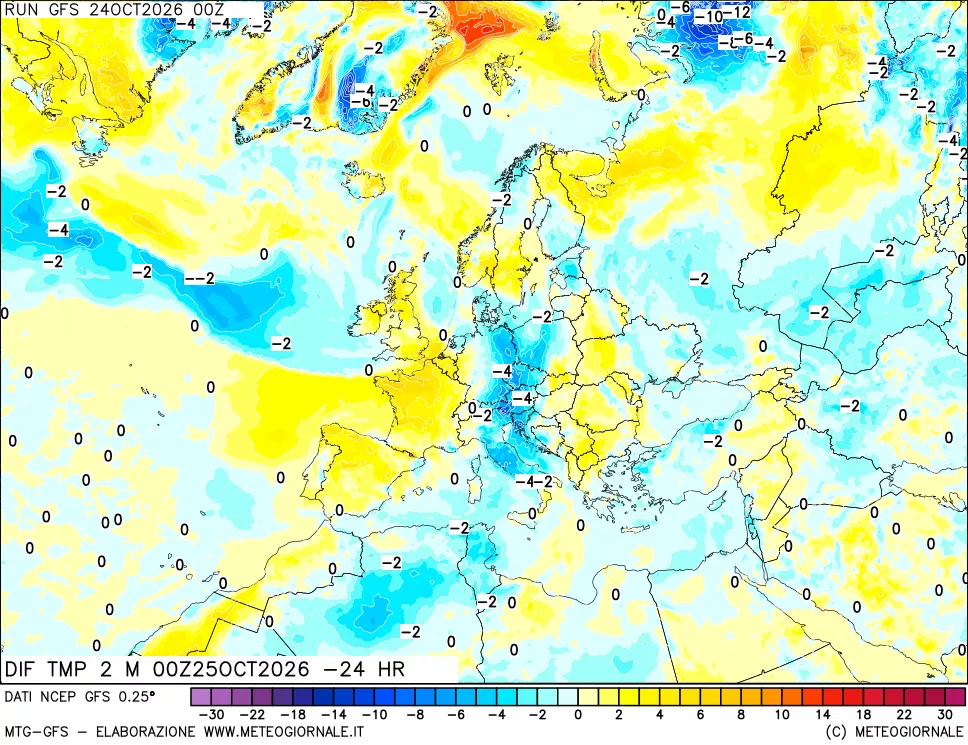 mappa Dif. Temp - Init