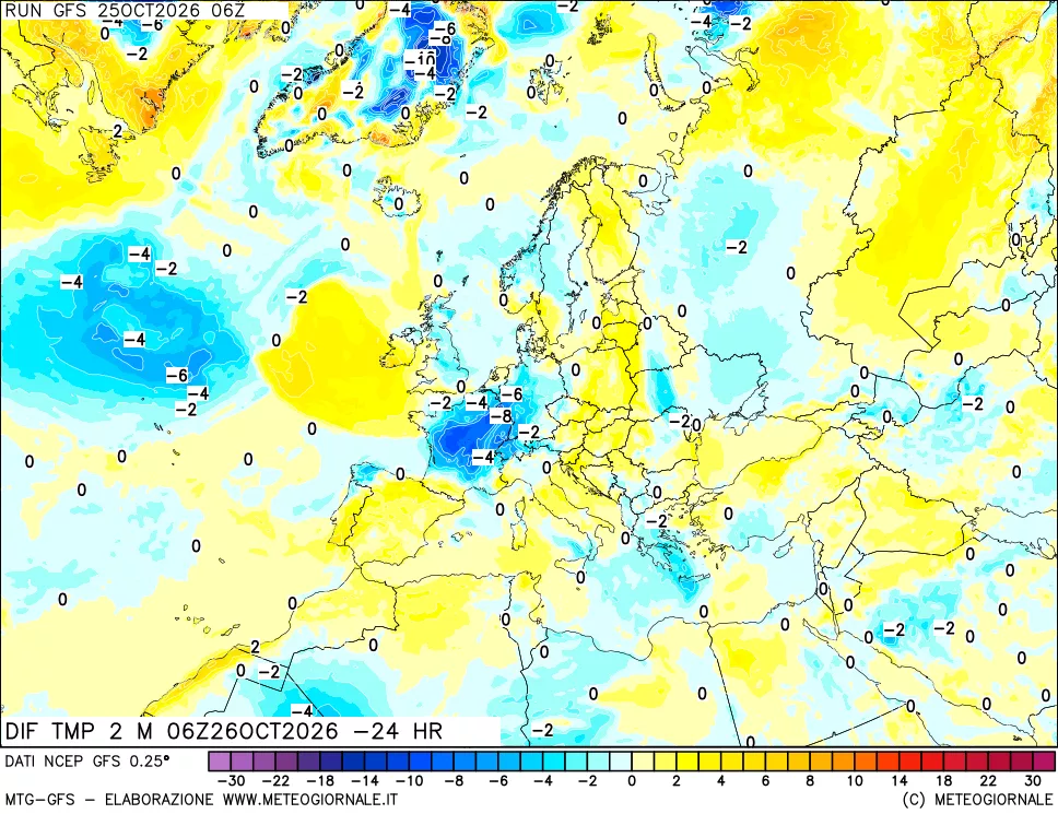 mappa Dif. Temp - Init