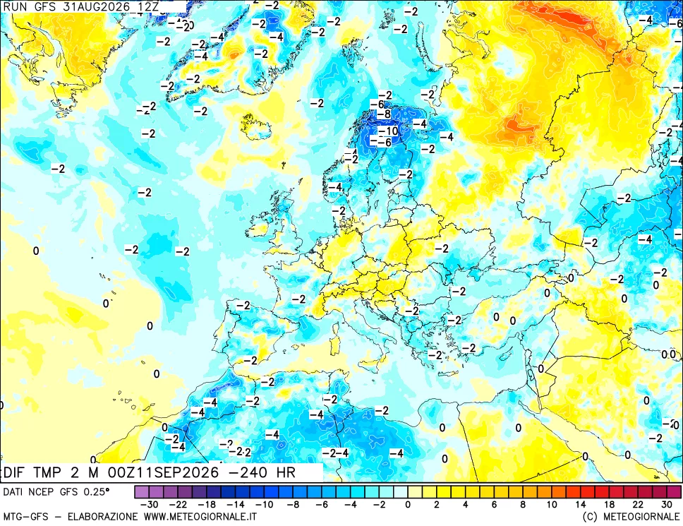 mappa Dif. Temp - Init