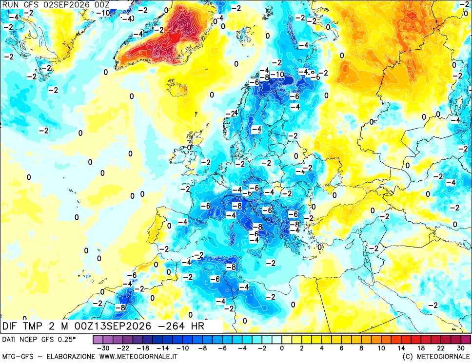 mappa Dif. Temp - Init