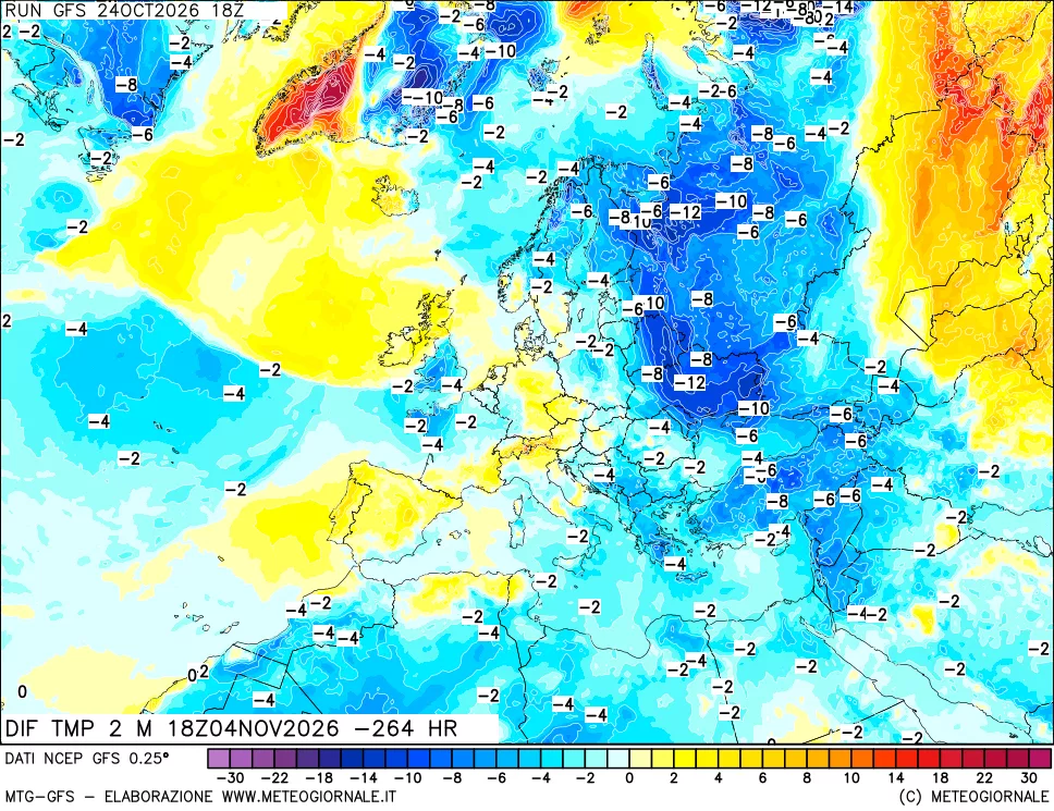 mappa Dif. Temp - Init
