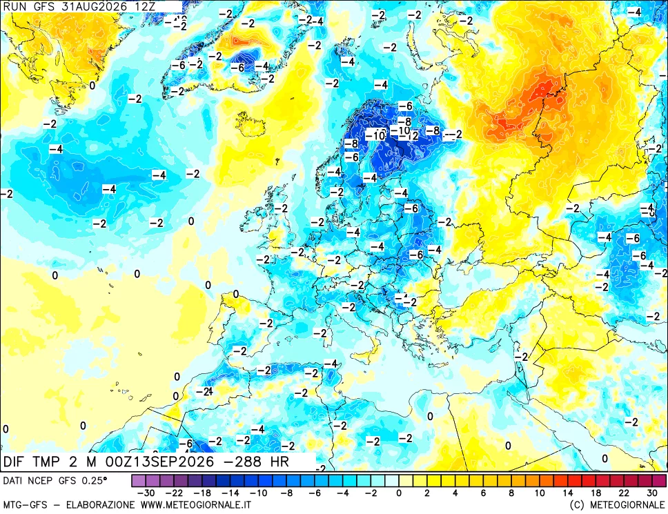 mappa Dif. Temp - Init