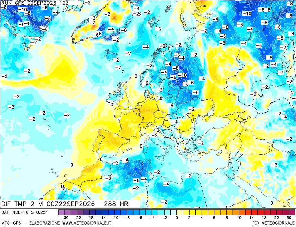 mappa Dif. Temp - Init