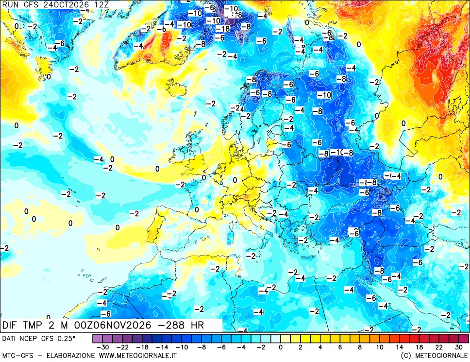 mappa Dif. Temp - Init