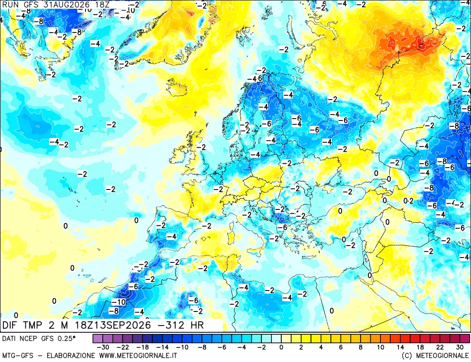 mappa Dif. Temp - Init