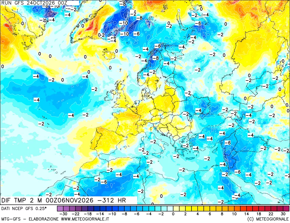 mappa Dif. Temp - Init