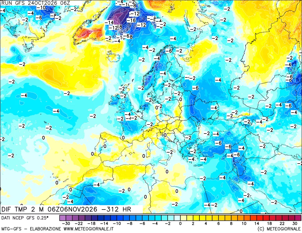 mappa Dif. Temp - Init
