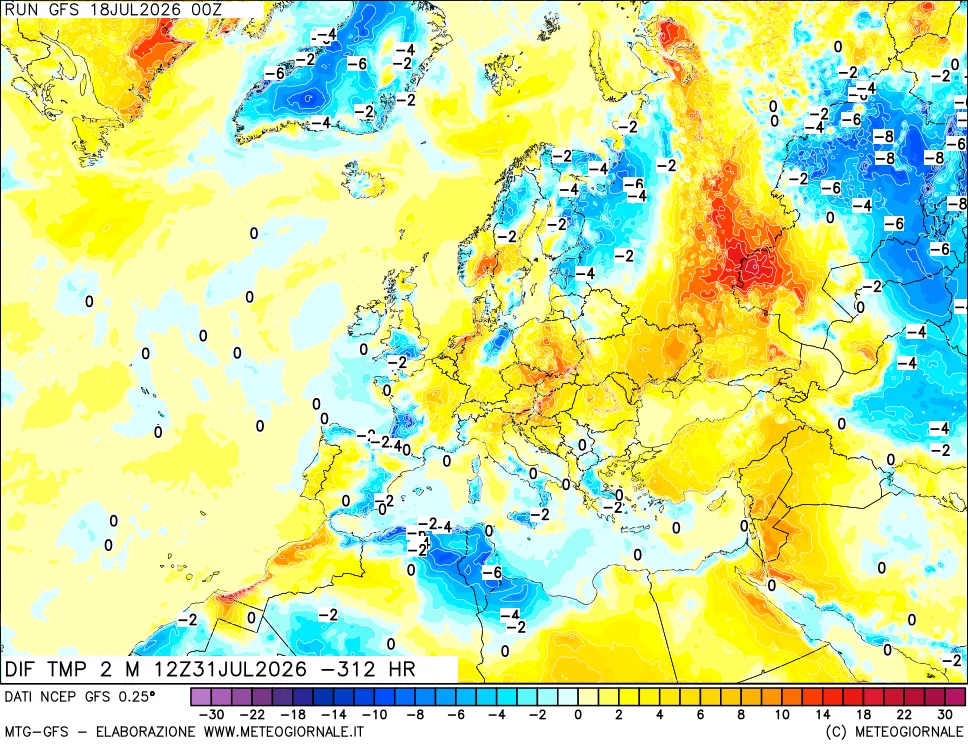 mappa Dif. Temp - Init