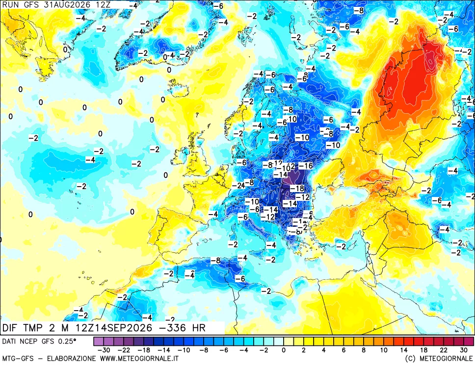 mappa Dif. Temp - Init