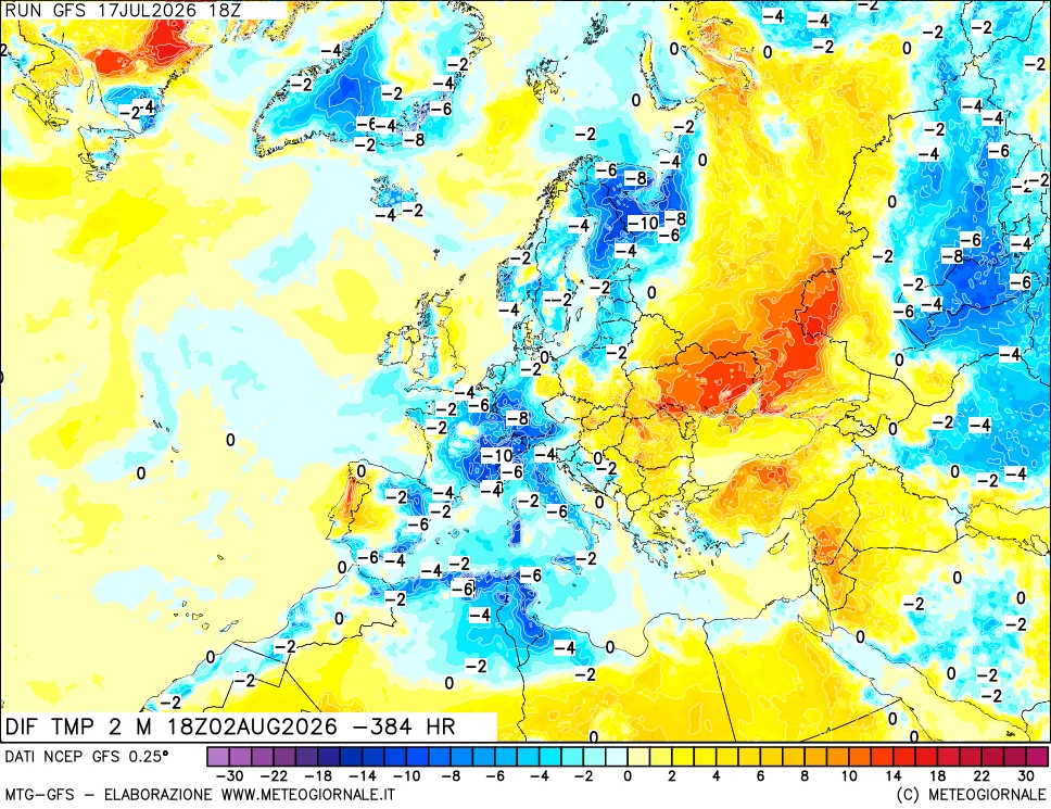 mappa Dif. Temp - Init