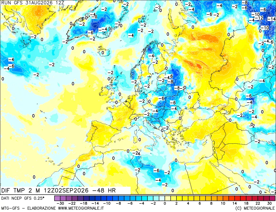 mappa Dif. Temp - Init