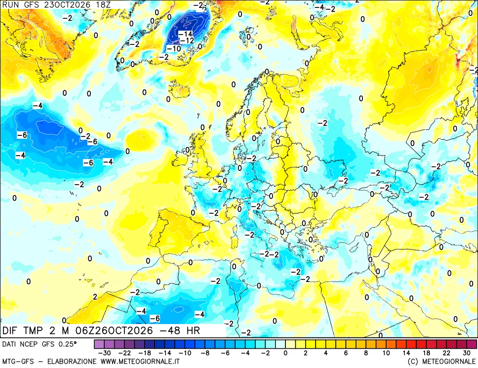 mappa Dif. Temp - Init