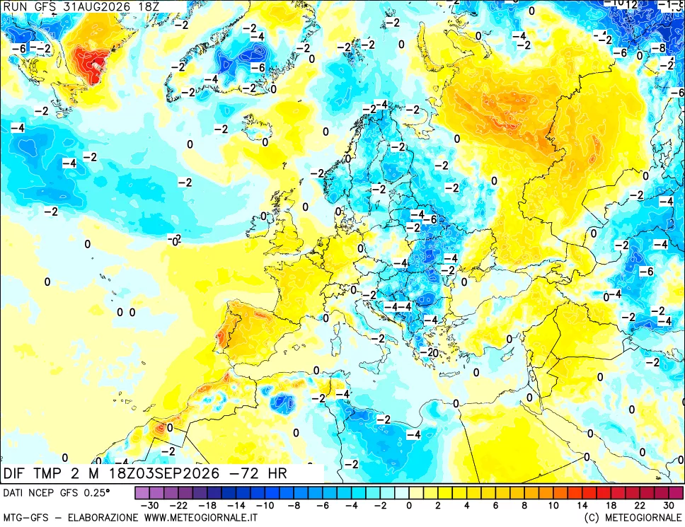 mappa Dif. Temp - Init
