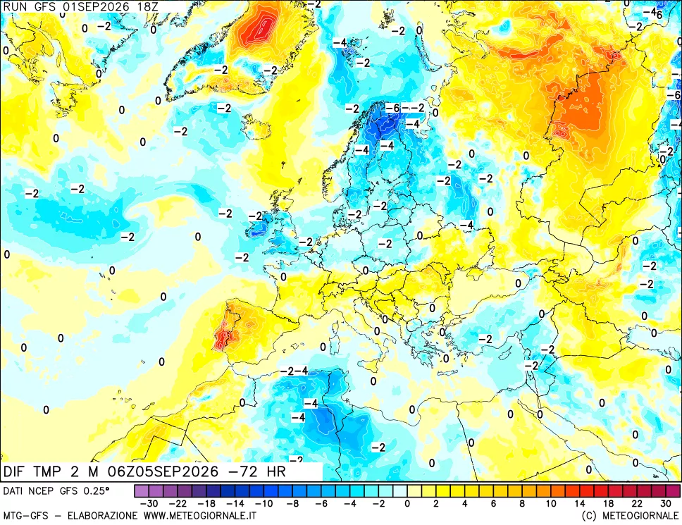 mappa Dif. Temp - Init