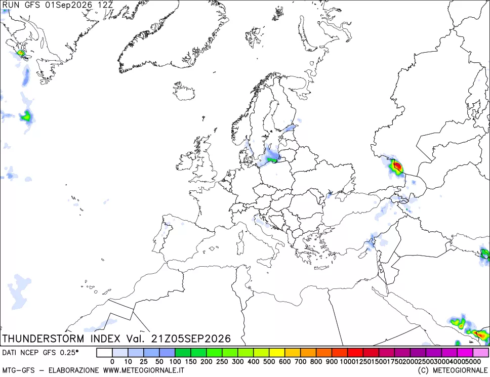 mappa Indice Temporali (TSI)