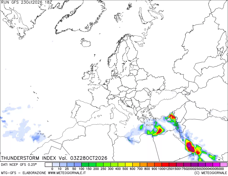 mappa Indice Temporali (TSI)