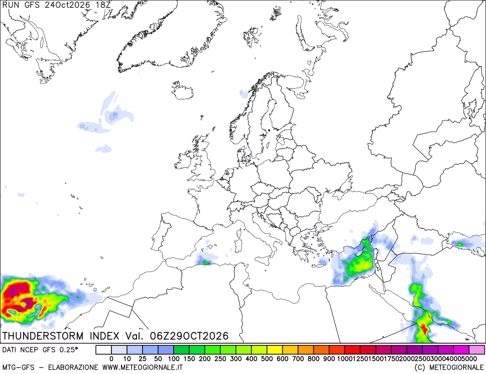 mappa Indice Temporali (TSI)