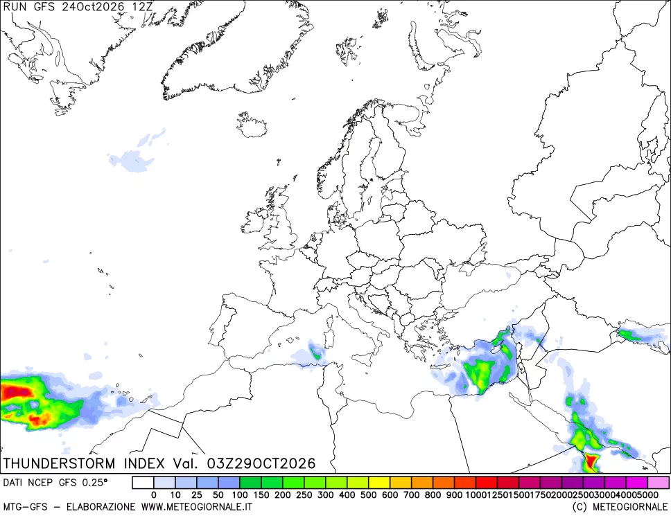 mappa Indice Temporali (TSI)