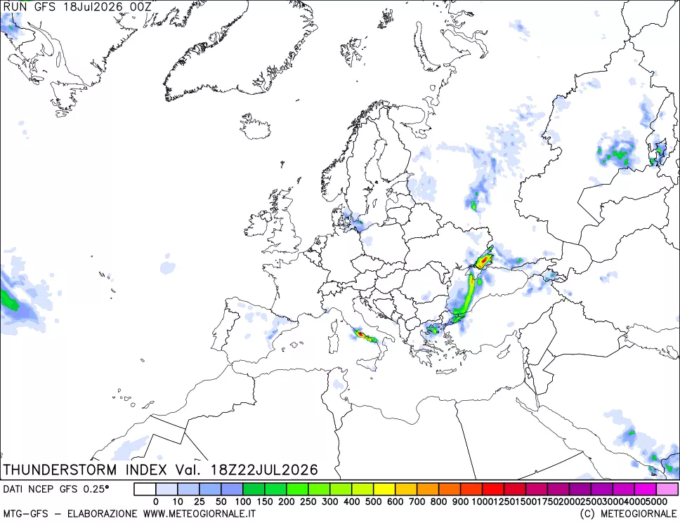 mappa Indice Temporali (TSI)