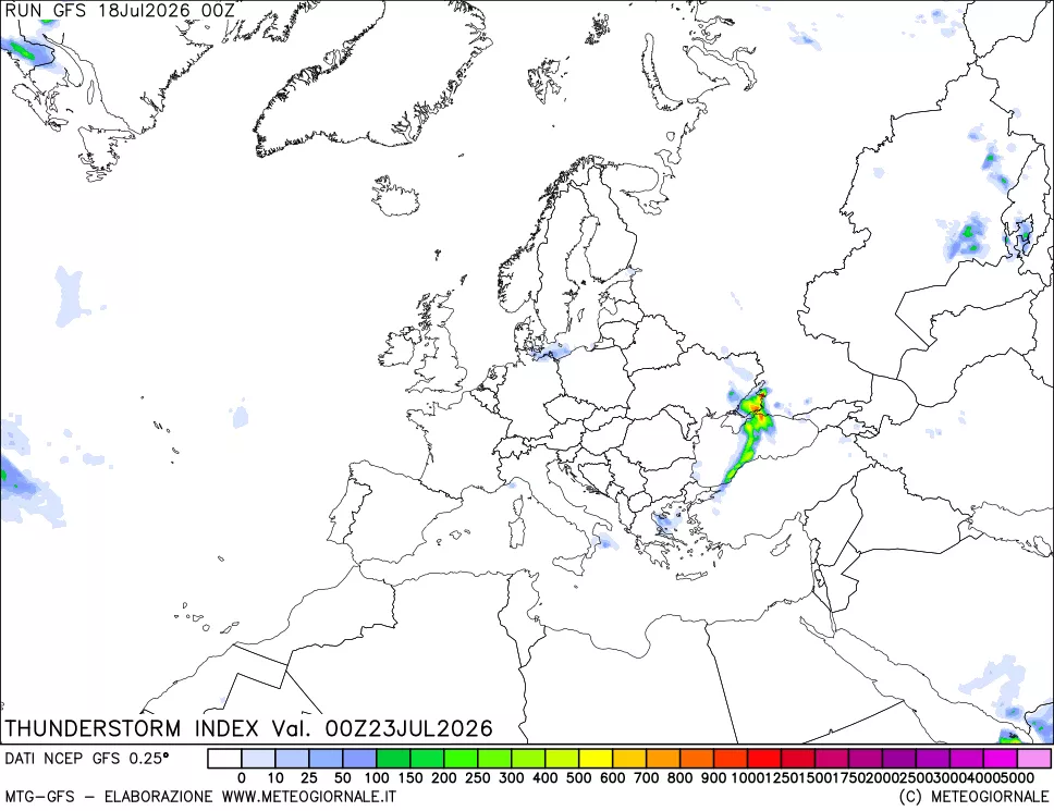 mappa Indice Temporali (TSI)