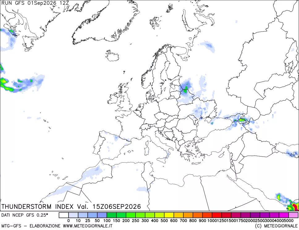 mappa Indice Temporali (TSI)