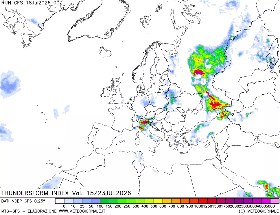 mappa Indice Temporali (TSI)