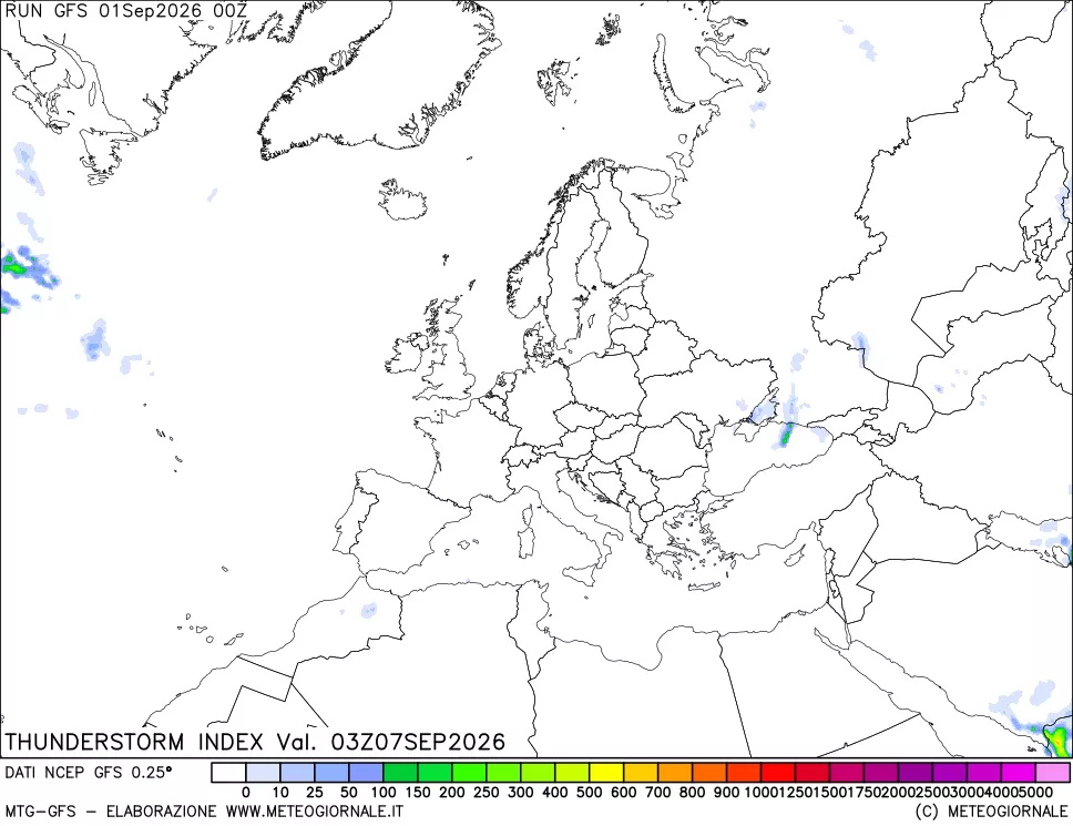 mappa Indice Temporali (TSI)