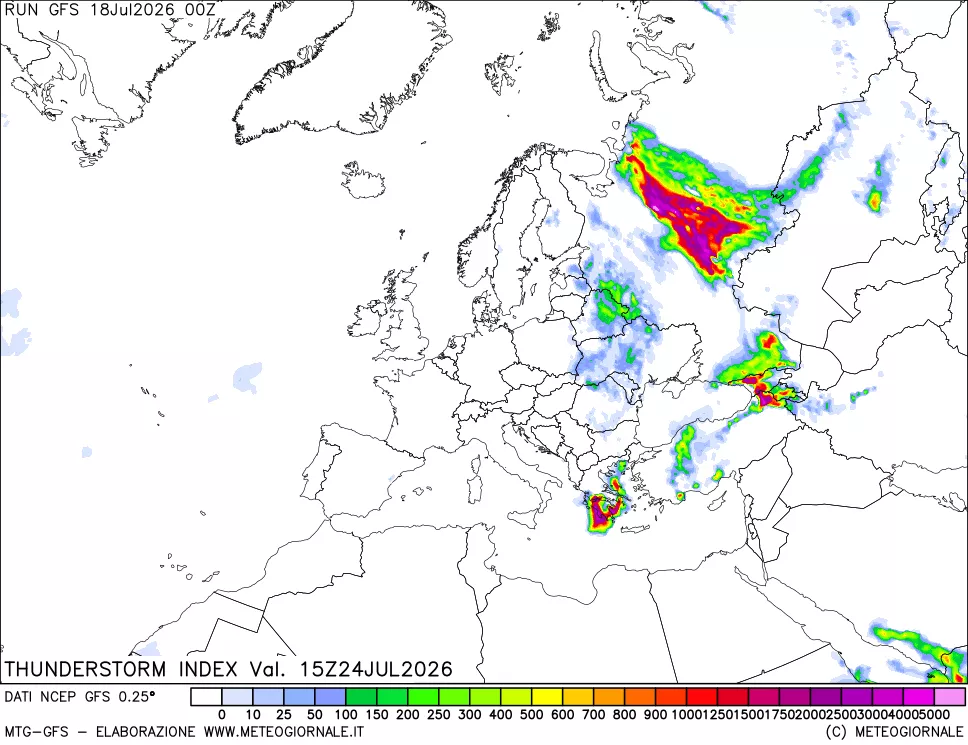 mappa Indice Temporali (TSI)