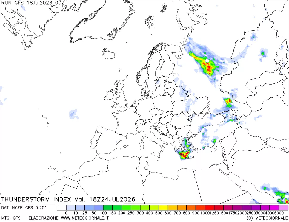 mappa Indice Temporali (TSI)