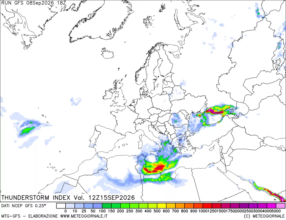 mappa Indice Temporali (TSI)