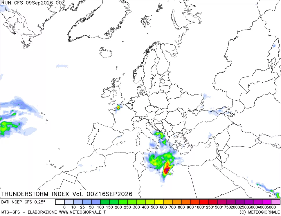 mappa Indice Temporali (TSI)