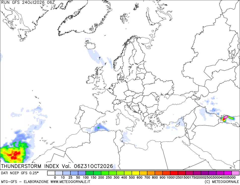 mappa Indice Temporali (TSI)