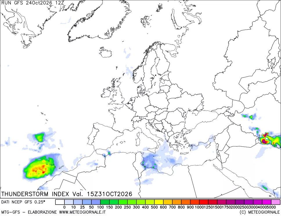 mappa Indice Temporali (TSI)
