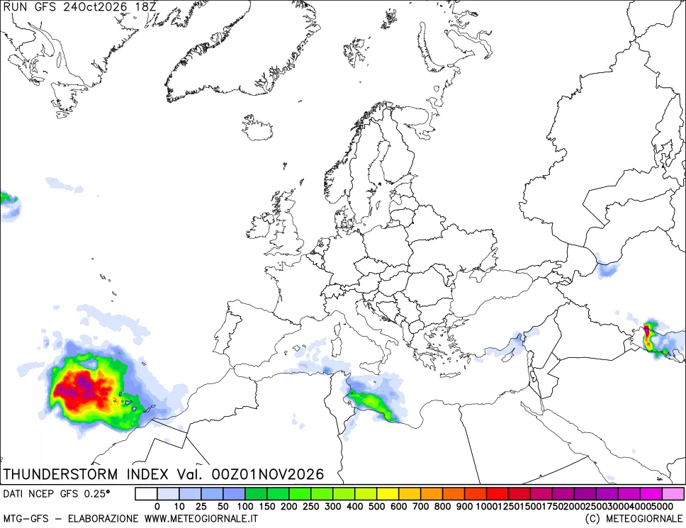 mappa Indice Temporali (TSI)
