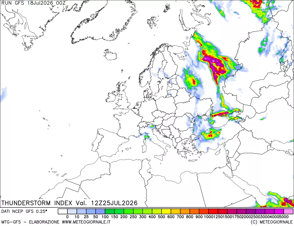 mappa Indice Temporali (TSI)